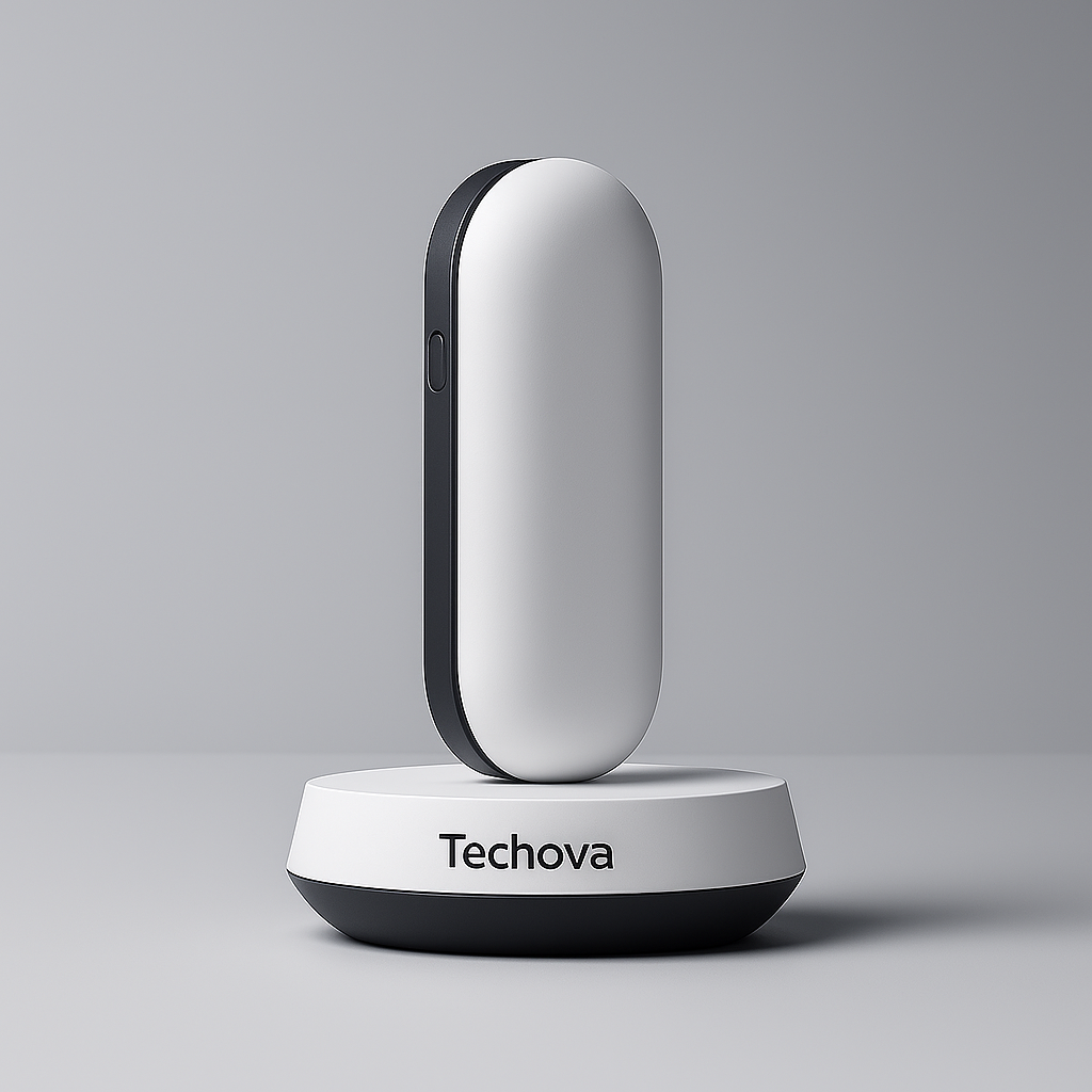 Techova Smart Camera 360° Panoramic Back Profile