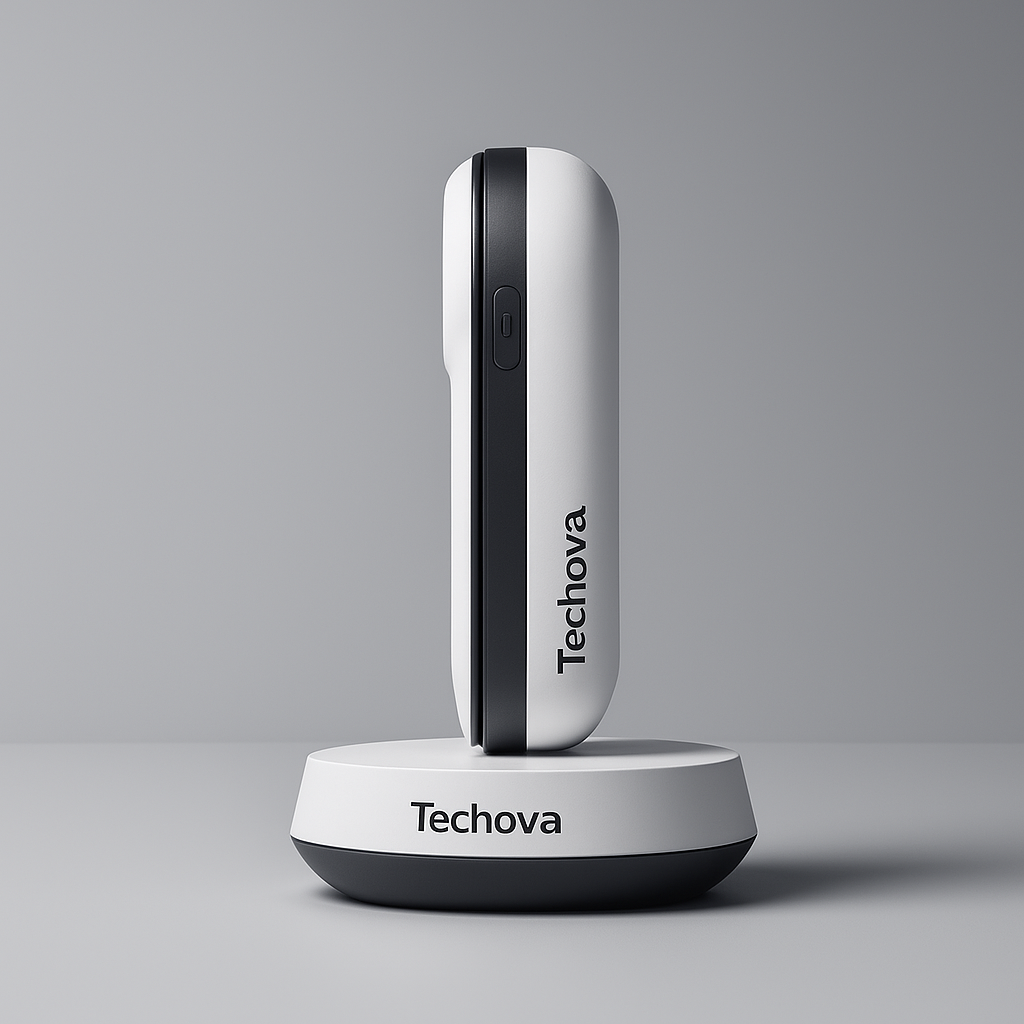 Techova Smart Camera 360° Panoramic Side Profile